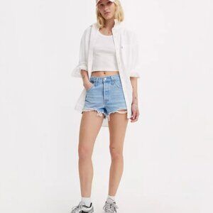Levis 501® Original Fit High Rise Women's Shorts - Size 26